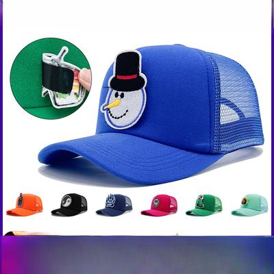 Versatile Baseball Cap Children's Adult Velcro Creative Net Hat Baseball Cap