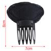 Almofada de cabelo fofo invisível almofada de cabelo esponja clipe bun bump it up volume base de cabelo para mulheres meninas