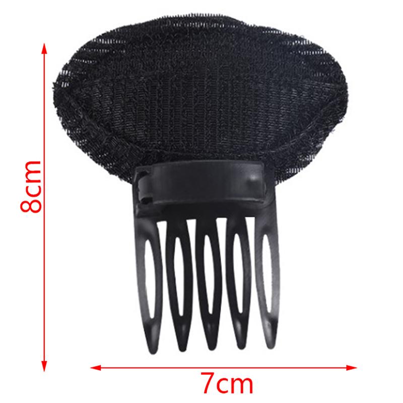 Almofada de cabelo fofo invisível almofada de cabelo esponja clipe bun bump it up volume base de cabelo para mulheres meninas
