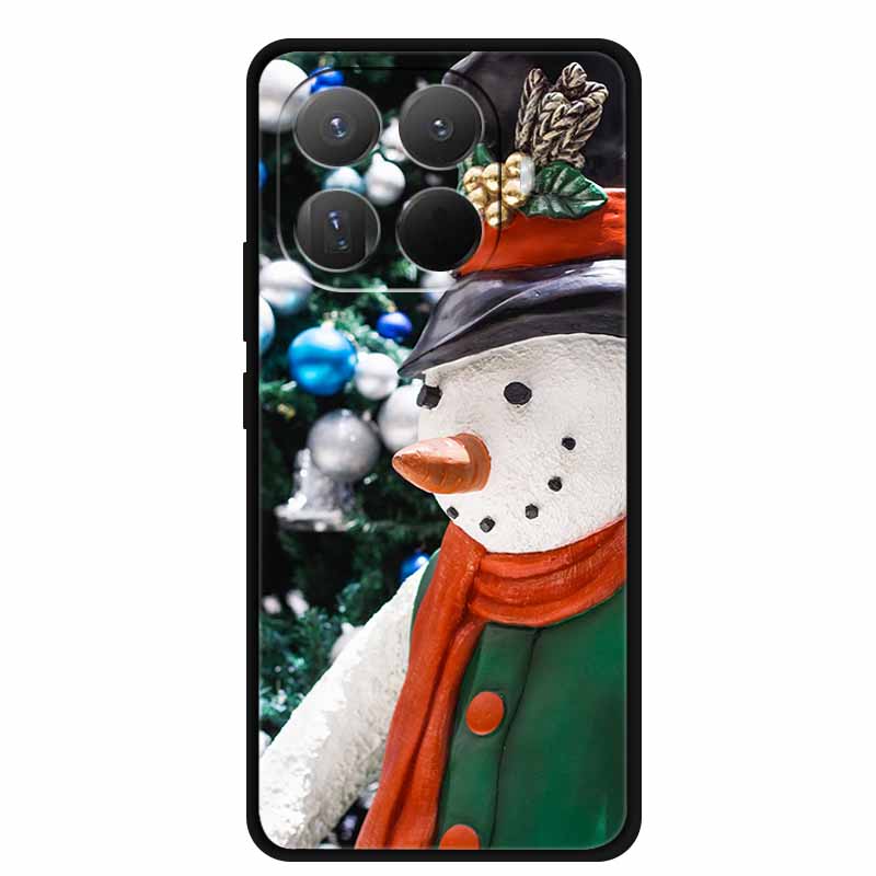 Christmas Phone Cases for Xiaomi 15T Pro 5G Case Protector TPU Silicone Soft Bumper Christmas Tree for Mi 15T Pro 5G Cover Coque