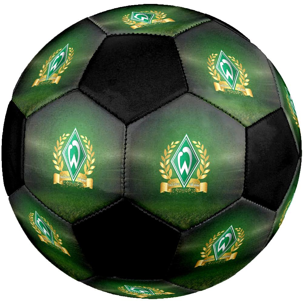 Sportverein Werder Bremen Soccer Ball Colorful All Ages Machine Stitched PVC Competition Ready Durable High-Bounce.SIZE5