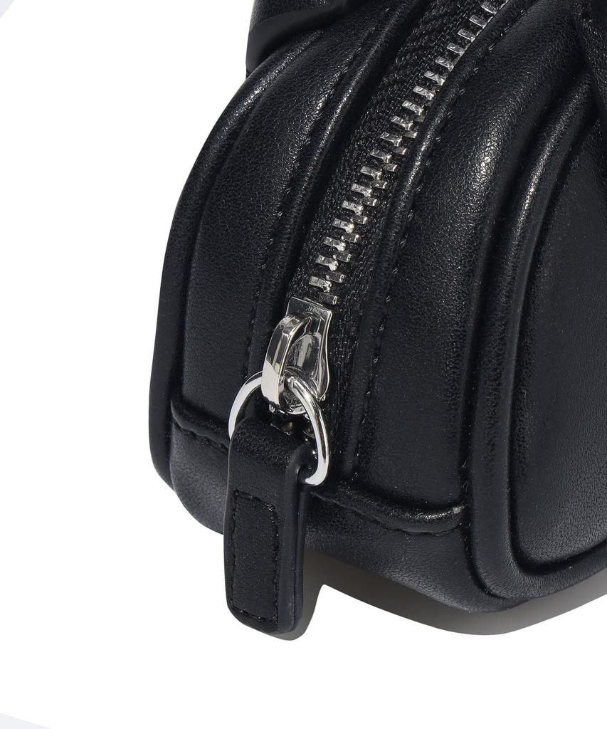 Covernat Woman Clover Heart Classic Micro Bag Black