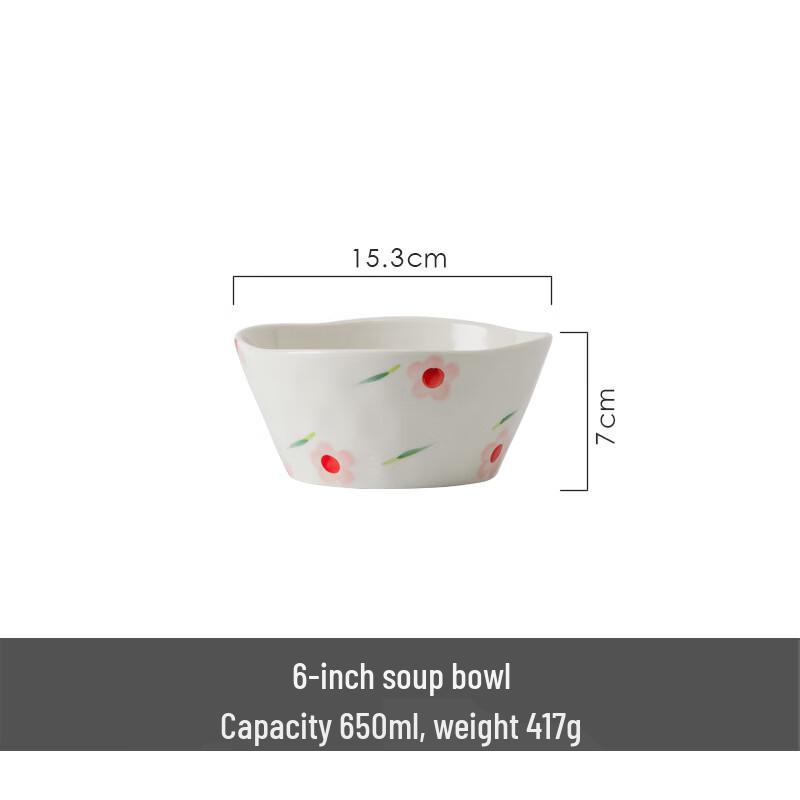 ZISIZ Underglaze Ceramic 8-inch Square Plates