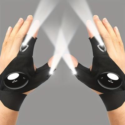 LED Torch Gloves - 1pc, Perfect Camping Tool and Gift for Men On Christmas or Birthday