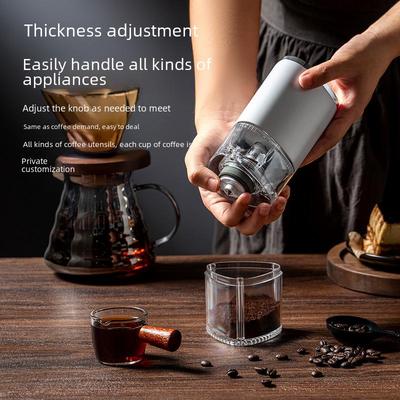 Portable Stainless Steel Automatic Coffee Bean Grinder