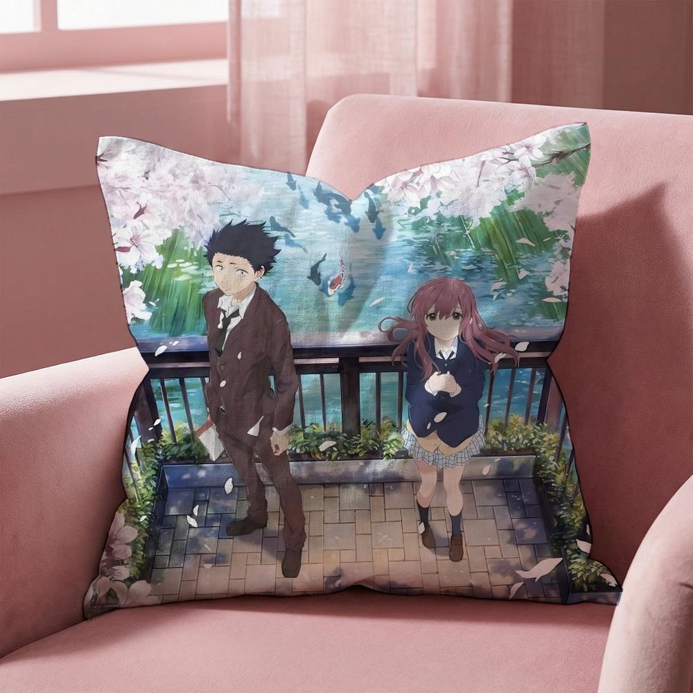 

K-koe no K-KatachiS Cushion Cover Multi-Scene Pillow Cover for Home & Car - Reversible, Soft & Durable for Daily Use 30cmx30cm