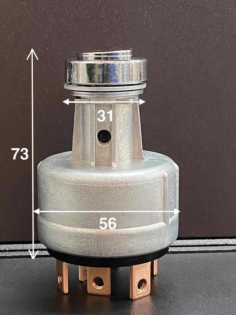 HKT SI07 Diesel Engine Starter Switch with Waterproof Shutter