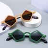 Geometric Personality Triangle Decorative Glasses for Both Men And Women, Diamond Decorative Mirror Design for Gatherings, Fashionable Glasses