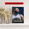 Curry Customize Text Diamond Painting Round Diamond Mosaic Suitable For Beginners Diamond Painting Rhinestones Gift Frameless