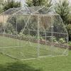 Vidaxl Kurnik Dla Kur, 2,5X4X2,25 M, Stal