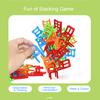 18 Piece Balancing Chair Set, Plastic  ing Toy, Fun Educational Game for Kids Ages 3+, Perfect for Parties and Family Reunions