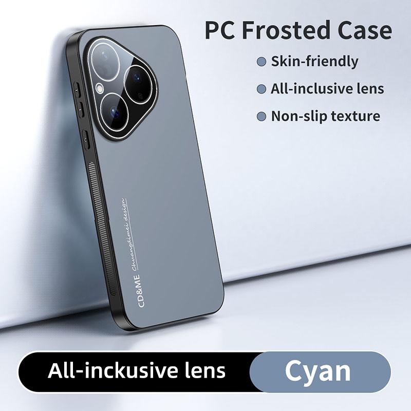 Luxury AG Matte Case For Huawei Pura 80 70 Ultra 70 Pro Magnetic PC Frosted 360 Degree Bracket Stand Protective Cover