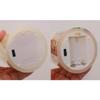 Nihon Rousoku LED Candle "Totonari" (Light and Neighborhood), Solid Color, 7.5 X 7.5 X 8.5cm