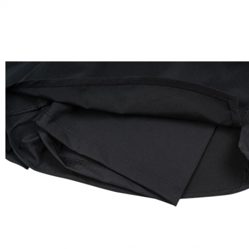 New Balance Pantaloni scurți țesuți 2 în 1 pentru femei, model sport esențial, Nbnvf26422, 19