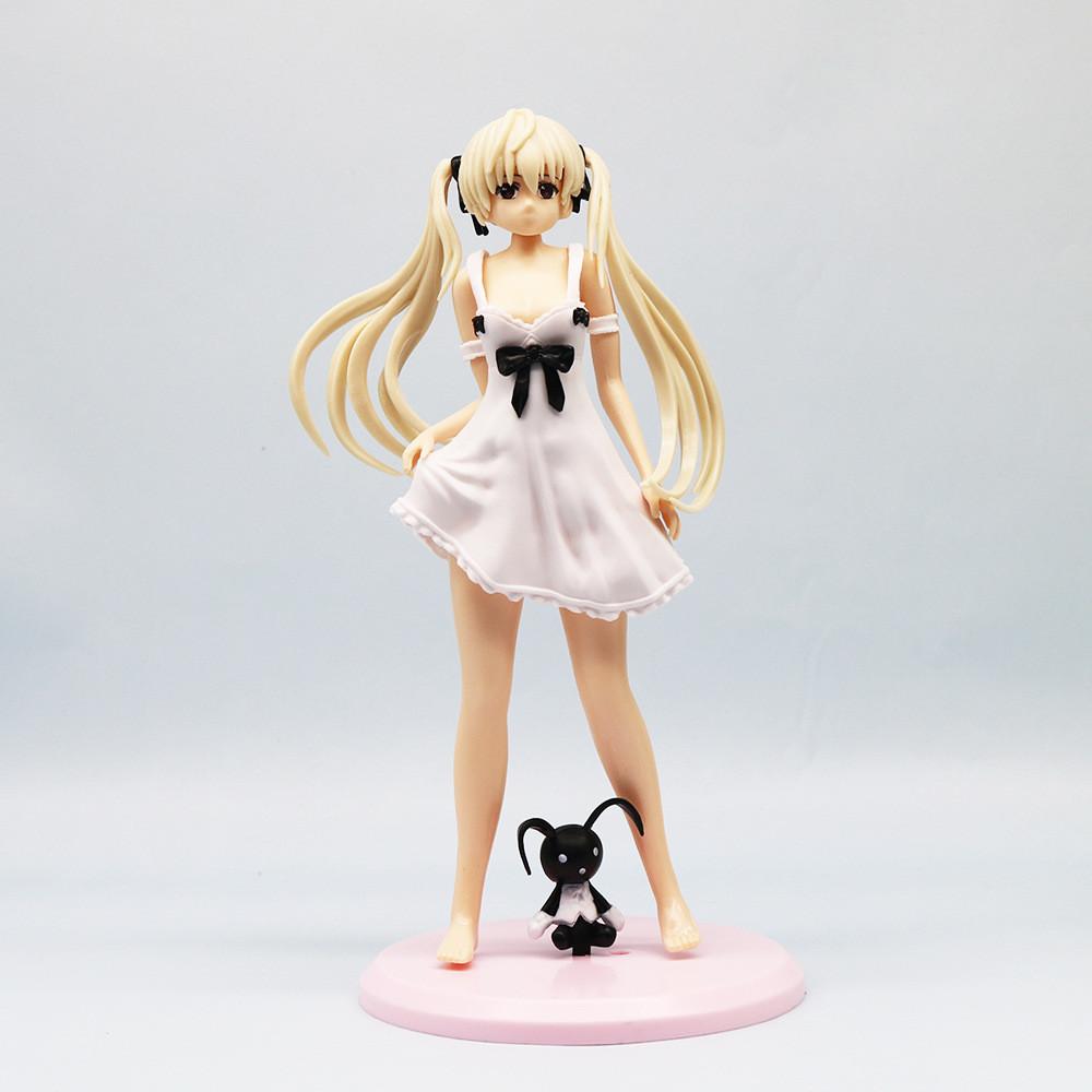 Charming 23cm Yuzuzuki Haruka Pvc Figure Remarkable Beautiful Girl Anime Model Decor