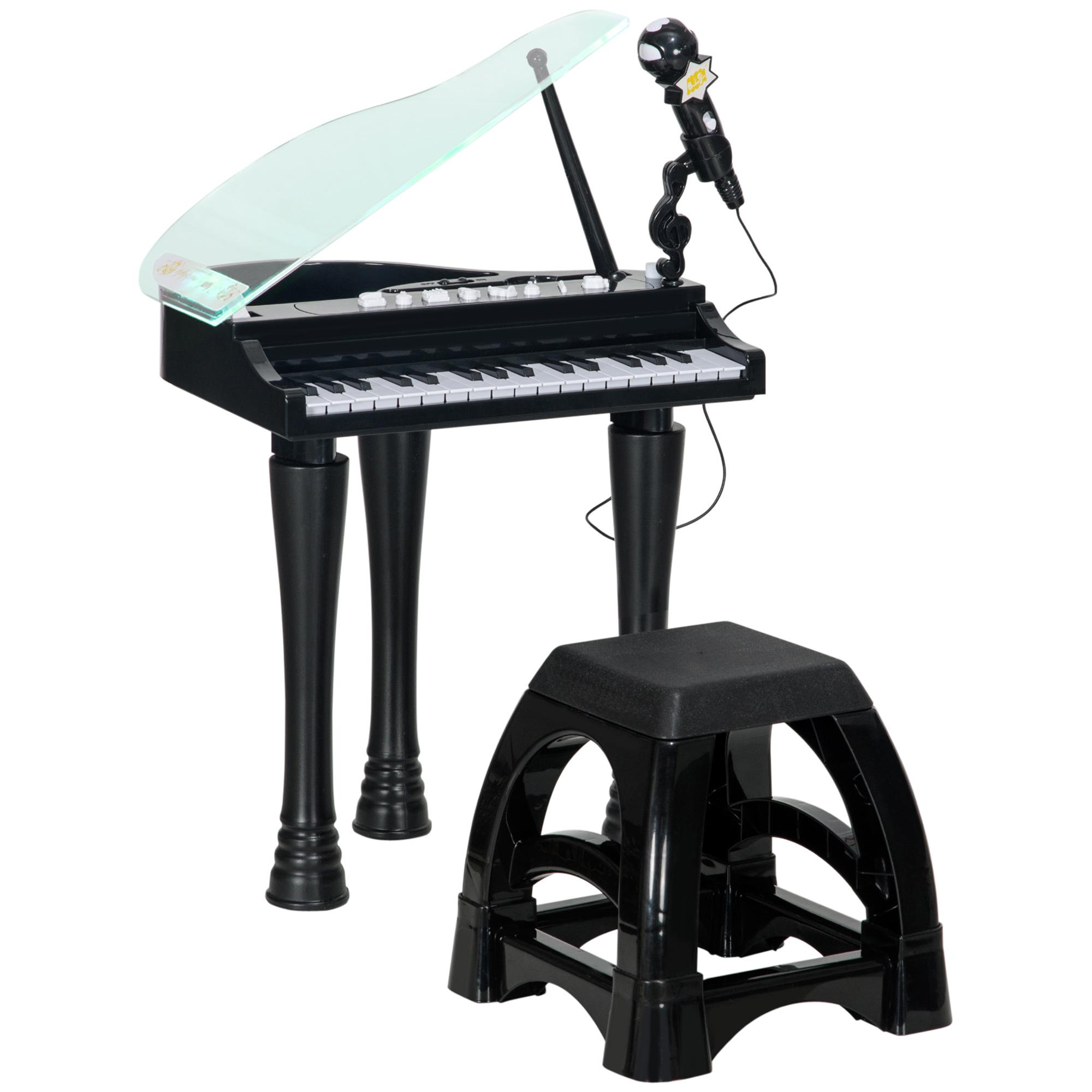 32-Key Children`s Piano Set with Microphone