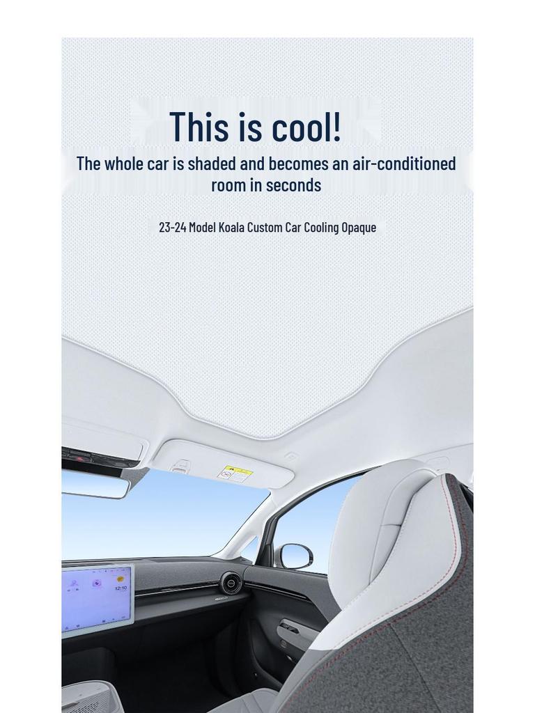 ARCFOX T1 Alpha S5 T5 T6 Koala S Electrostatic Sunroof Heat Insulation Sunshade