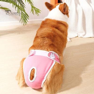 Pet Menstrual Pants Female Dog Diapers Sanitary Panties Breathable Dog Period Pads Underwear for Small Medium Dogs
