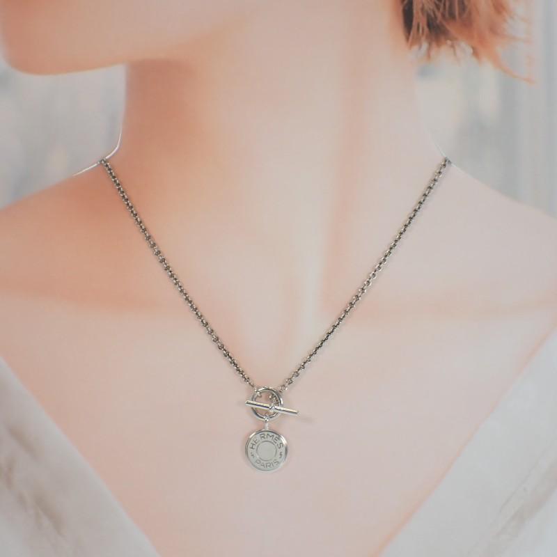 HERMES  H104143B  Necklace Silver925 Women