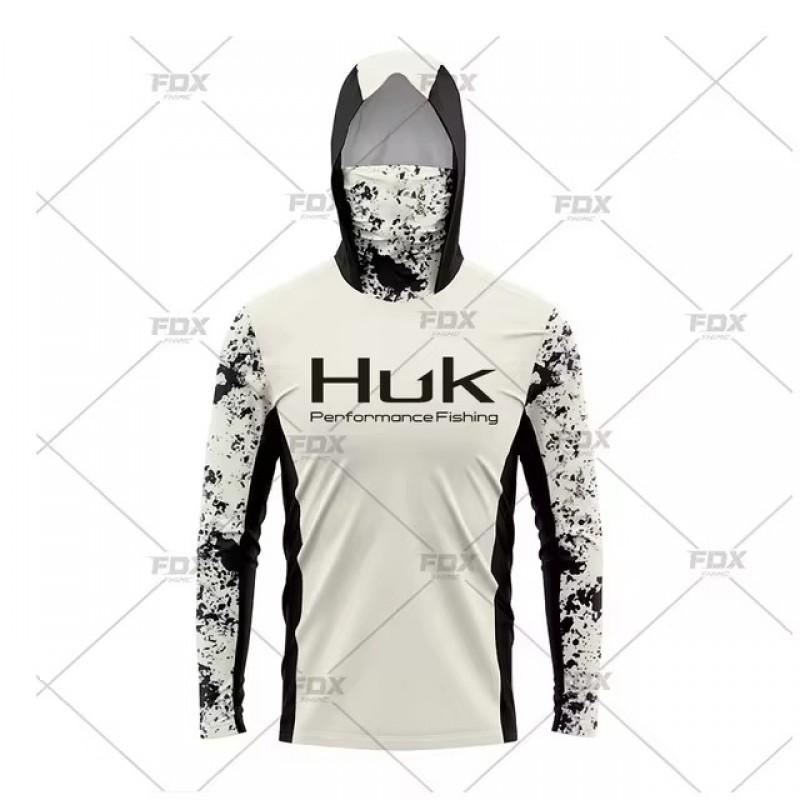 Quick-Dry Fishing Hoodie Men Women Long Sleeve UV Protection Fly Apparel Outdoor Sun Top