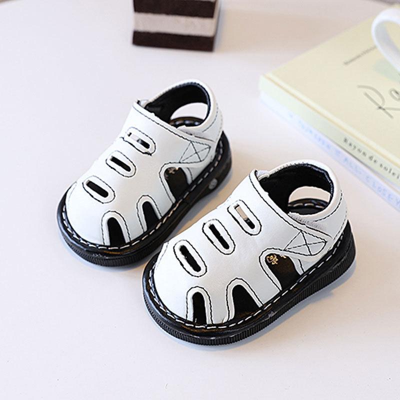 Baby Toddler Soft Sole Shoes With Velcro For Summer And Autumn Comfort 16 бежевый