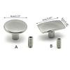 Car Steering Head Sliding Rod Plug Universal Head PaintlessDent Repair Pad Iron