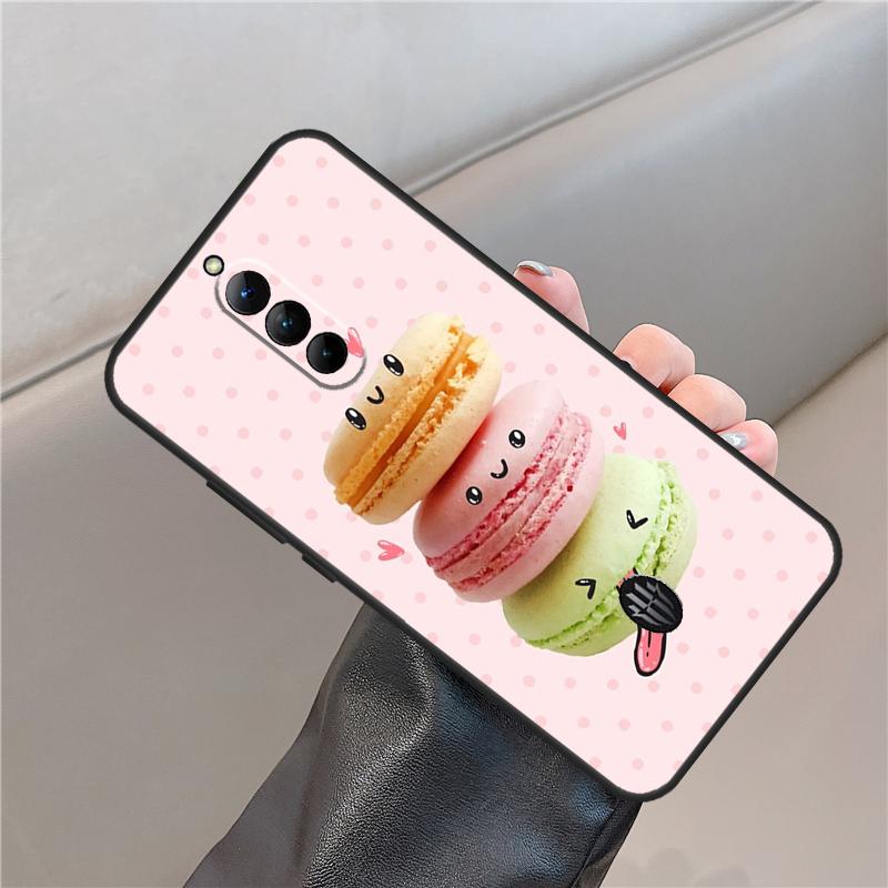 Macarons Cake Dessert Case For ZTE Nubia Red Magic 11 10 9 8 8S 9S 10S Pro Plus 6S 7S 6 7 For RedMagic 10 Air Cover