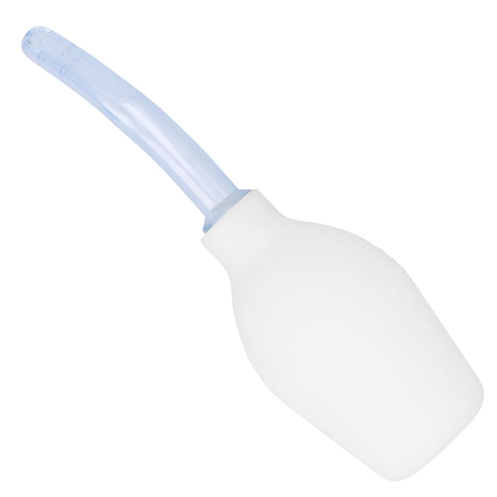 310ML Silicone Women Vaginal Douche Anal Douche Ball Type Soft Enema Cleaner White
