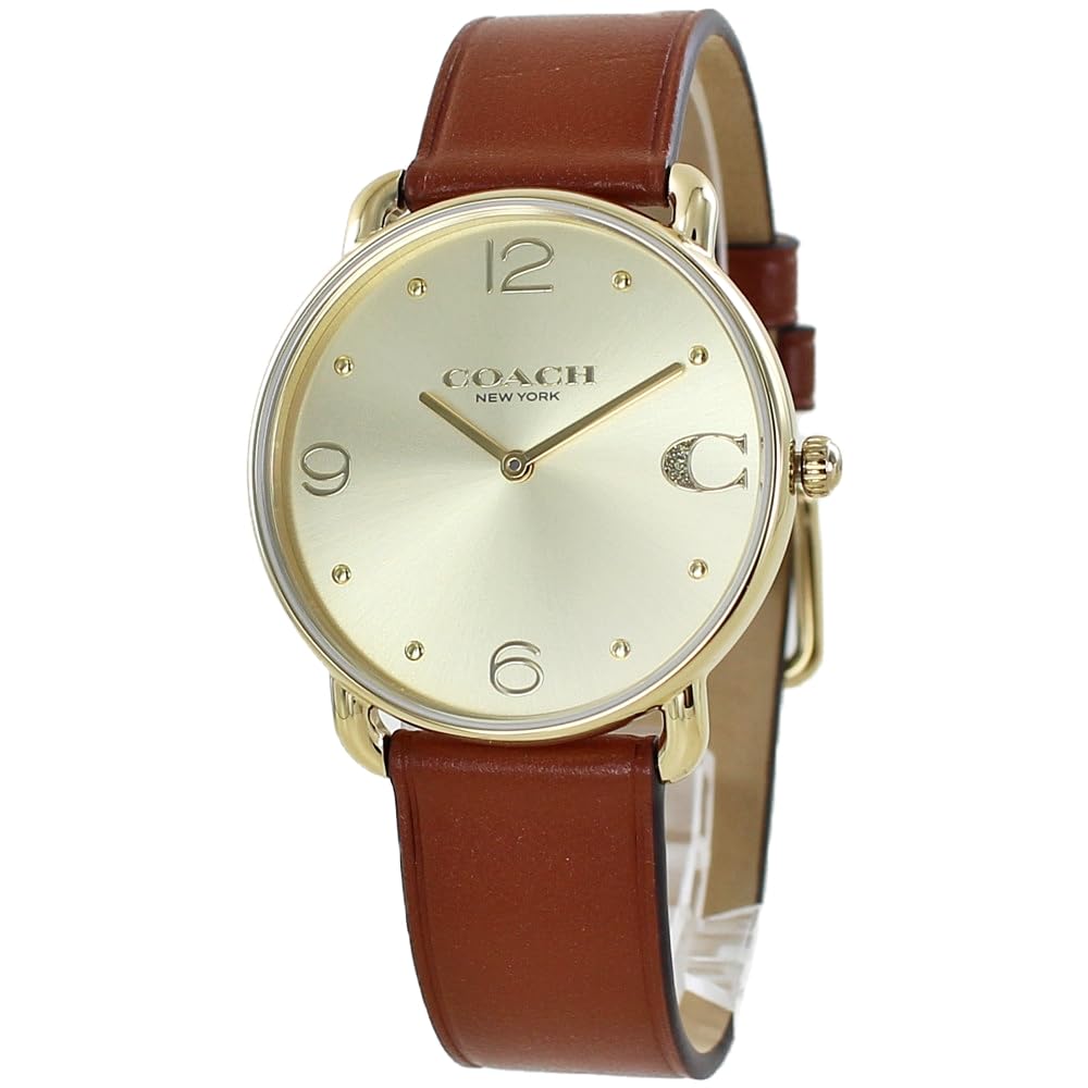 

Часы бренда Shopper унисекс Elliott кожаный ремешок [Coach] женские мужские 14504201-sp [Товар]