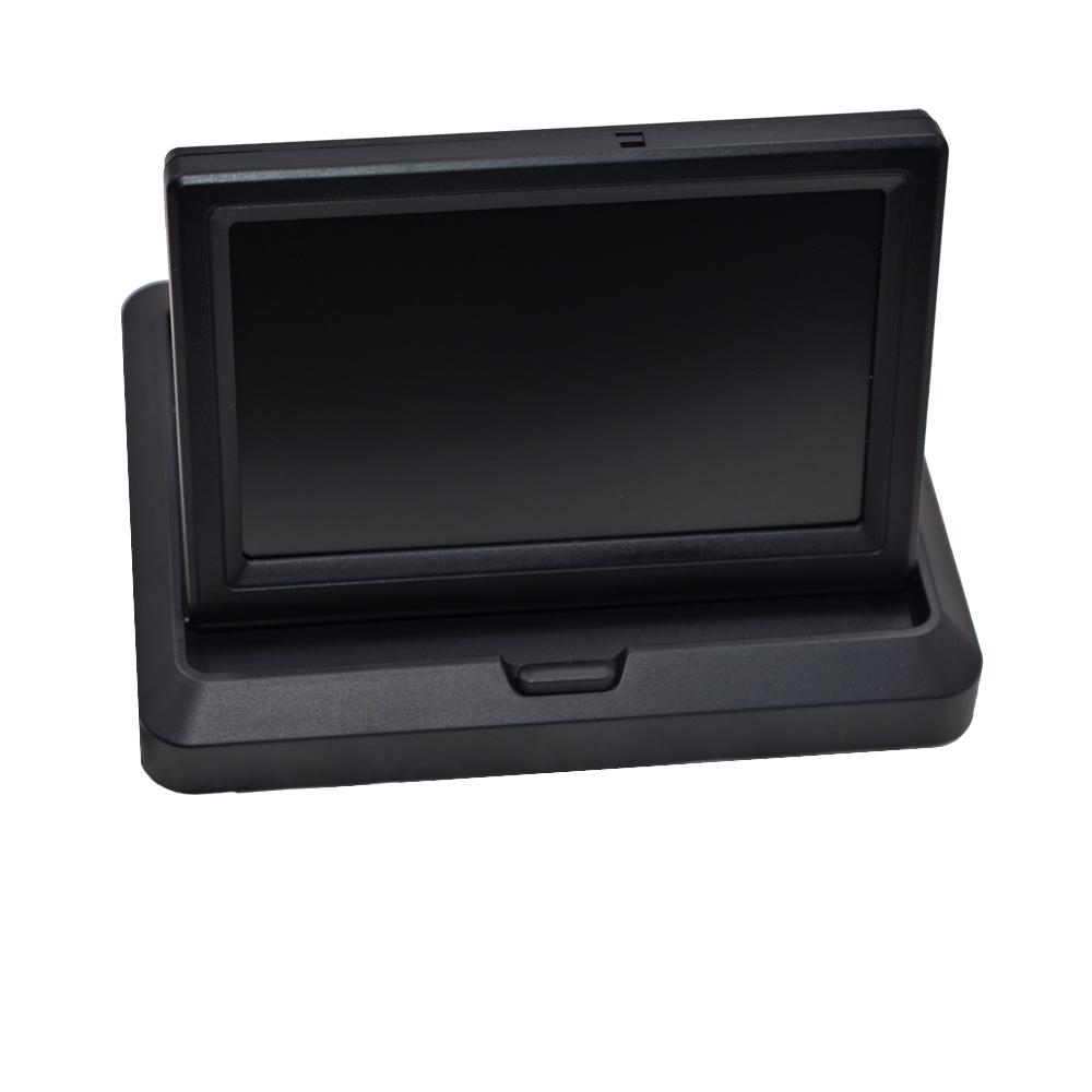 Car Reverse Monitor with Rear View Camera Backup Kit Back Up Display Parking System Rearview 5 Inch