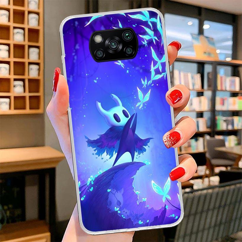 Hollow Knight Cartoon Cover Phone Case For Xiaomi Poco F7 Ultra X7 X6 X5 Pro M7 Redmi 15C 15 13C 13 12C 12 10C 10 9A 9C 9T 9 She