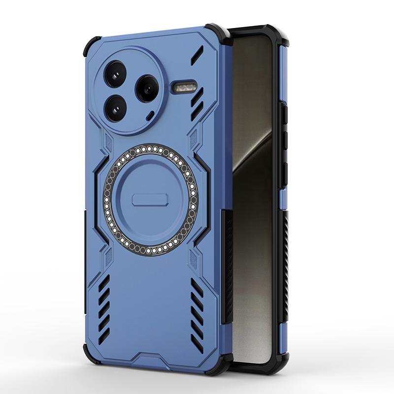 KEYSION Hollow Heat Dissipation Case for POCO F7 Pro F7 Ultra Magnetic Cooling Shockproof Phone Cover for Xiaomi POCO F7 Ultra