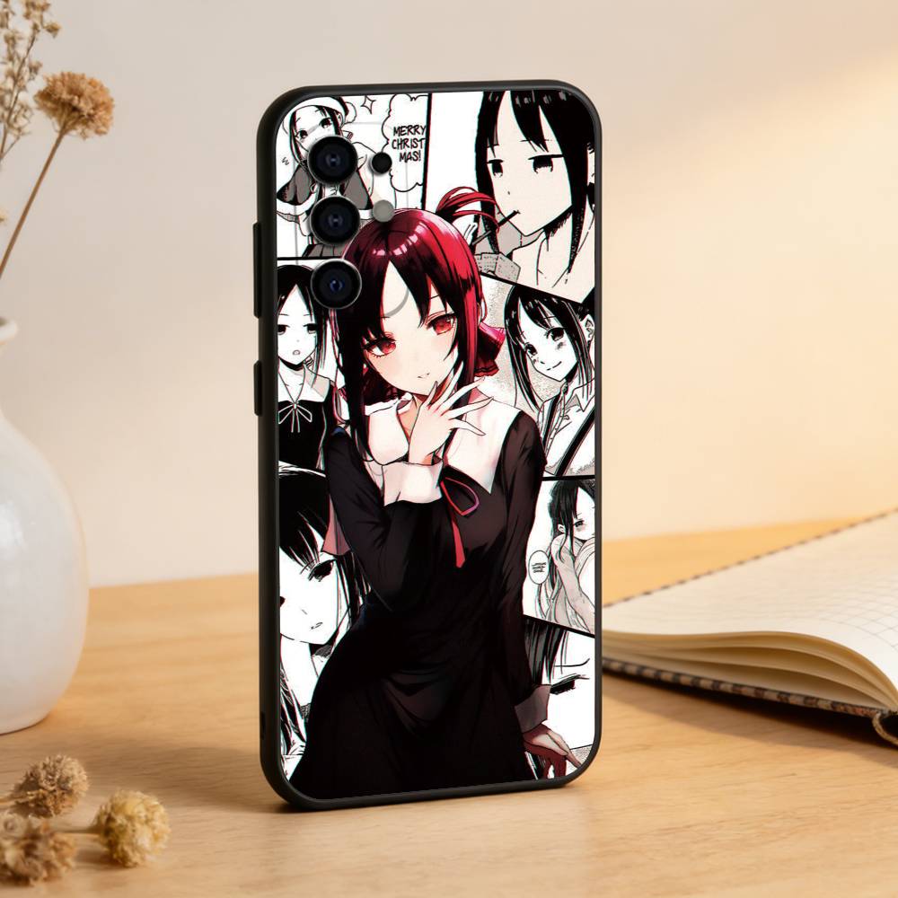 Kaguya Sama Love Is War Phone Case For Samsung S25,S24,S21,S22,S23,S30,Ultra,S20,Plus,Fe,Lite,Note,10,Black Cover