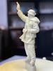 Alpine Miniatures 1/35 WWII German Waffen-SS Panzergrenadier Firing a Flare Pistol Resin Kit AM35324 (Person)