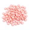 100pcs 7mm Acrylic Beads Solid Color Flat Round Loose Spacer Beads For Jewelry Making DIY Handmade Bracelet Necklace Accessories