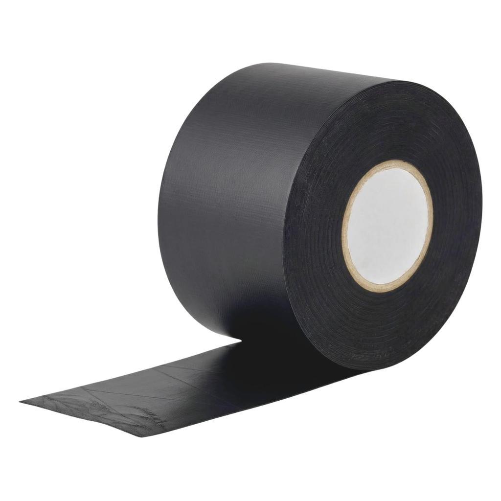 APM Japan PRO Thick x 50mm x Extra Thick PVC Insulation Waterproof Repair Vinyl Tape Anti-Corrosion Tape, Black, 3-Roll Set, 0.4mm 10m, Tape, Tape,