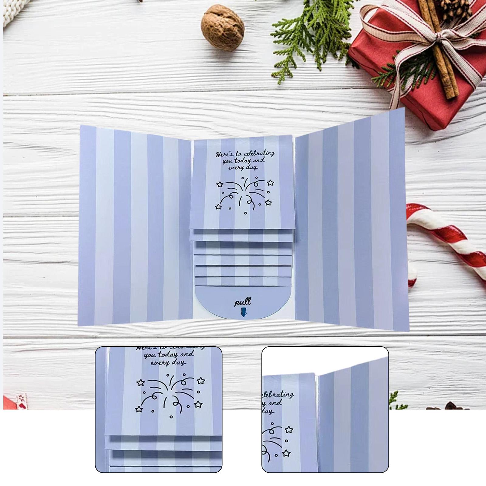 Waterfall Greeting Card Booklet Gift Cards Holder, Envelope Booklet ,Cards