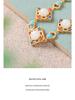 Gold-Plated Four-Leaf Clover Jade Bracelet: Chinese Style Handicraft