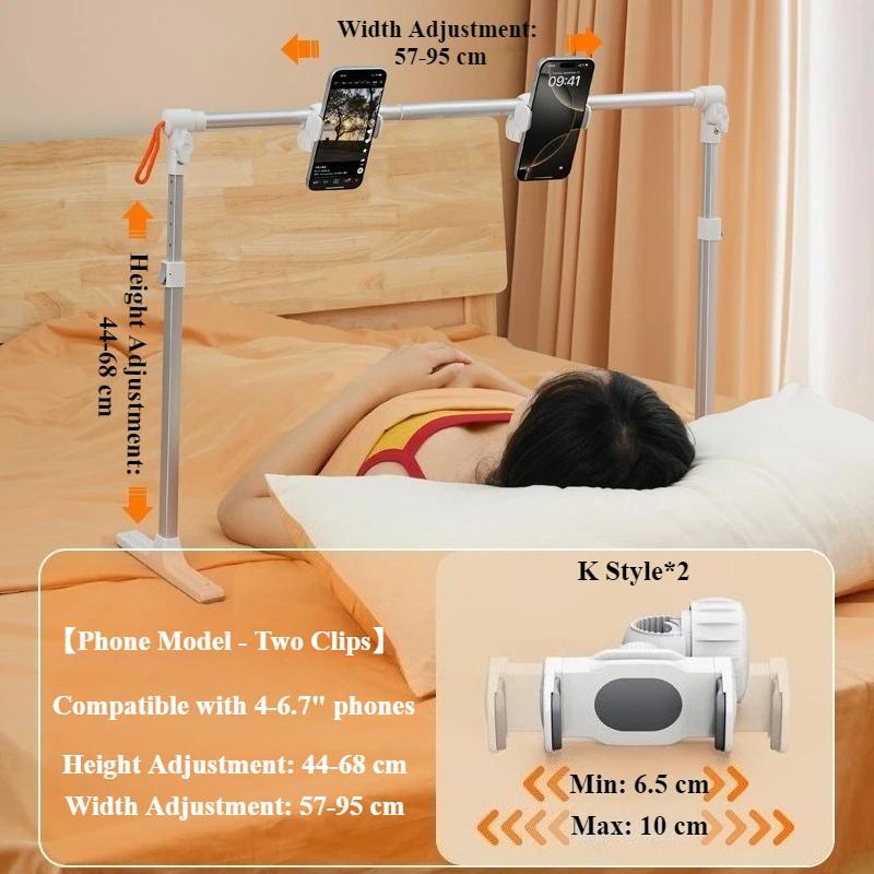 Eary Metal Pet Hanger Stable Dog Clothes Rack Stand Storage Coat Rack Hanger Width Adjustable Phone Tablet Holder for 4-12.9"