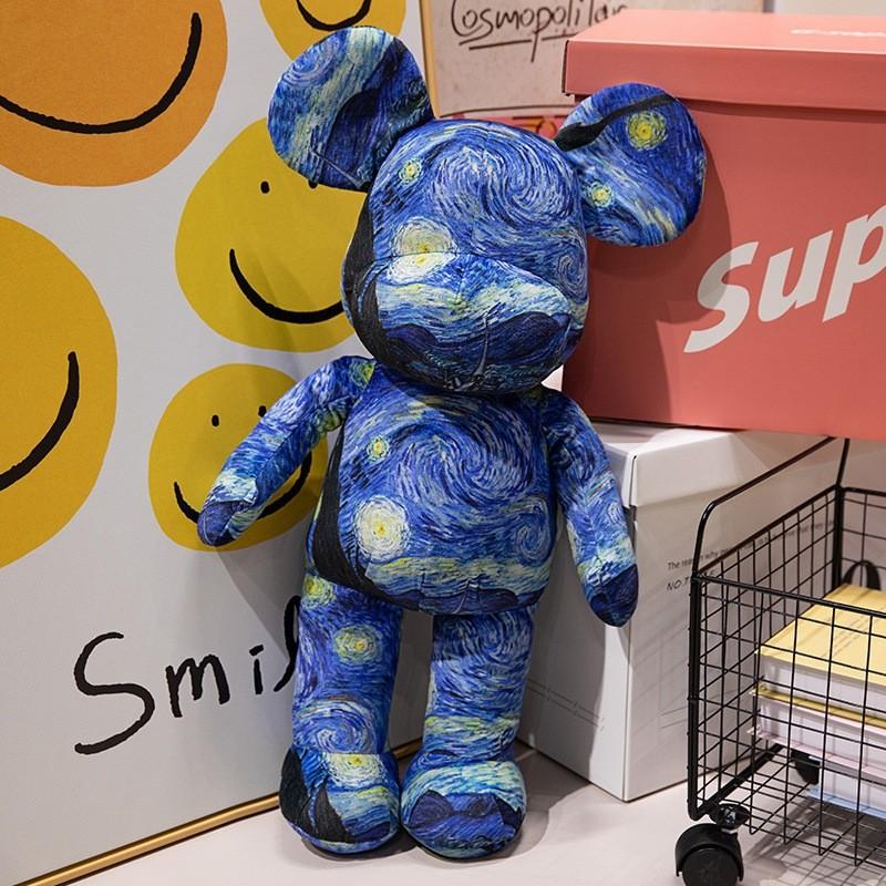 Gloomy Fluffy Bear Plush Animal With Pp Cotton For Kids Gift Idea Toys Soft