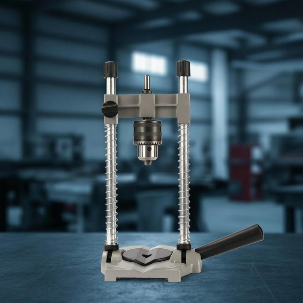 MultiAngle Angled Drill Stand | Precision, Guide with Chuck, for carpentry