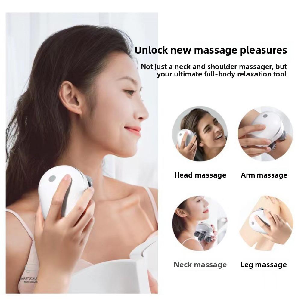 Scalp Relax Head Massager Electric Head Massage Machine Muscle Massager Scalp Massager  Bathroom