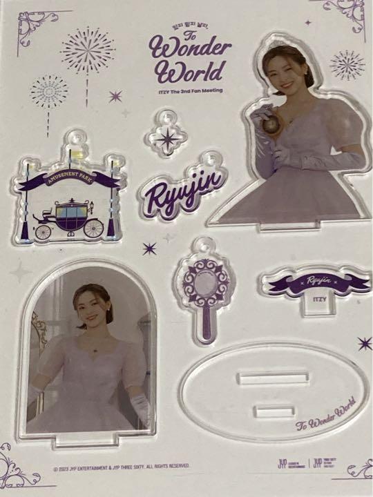 

[Б/У] ITZY Рюджин Акриловый Набор Фанмитинг