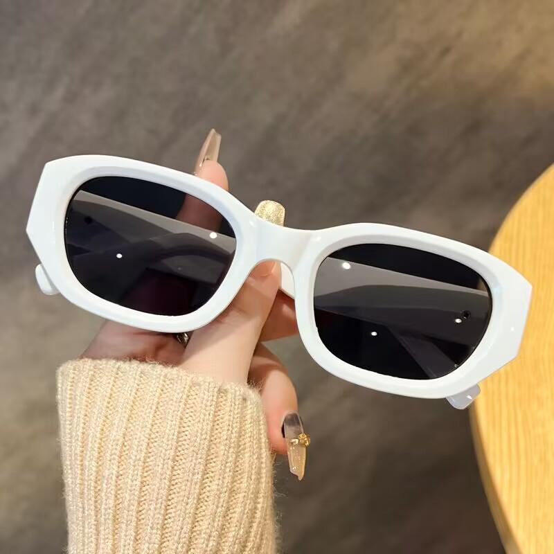 Fashionable Women'S Small Frame Square Sunglasses High-End Unisex Sunglasses Outdoor Driving And Travel Sunglasses Uv400 Duhe