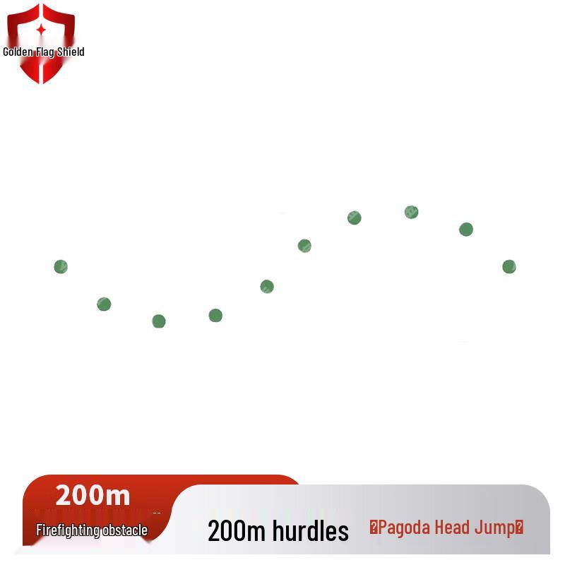 Jinqidun 200m Obstacle Course Training Equipment