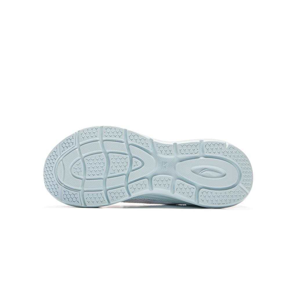 Pantofi de alergare Li Ning pentru copii Confortabili Absorbție a șocurilor Partea joasă Adidași pentru copii Standard-Alb Violet Concentrat YKFV062-8