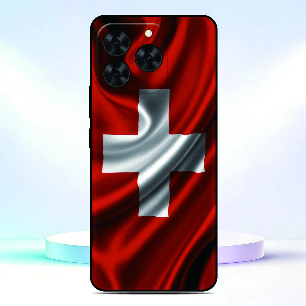 National Flag Phone Case For Cubot Note 60 Printing Pattern Coque TPU Black Back Cover Soft Silicone Protective Fundas
