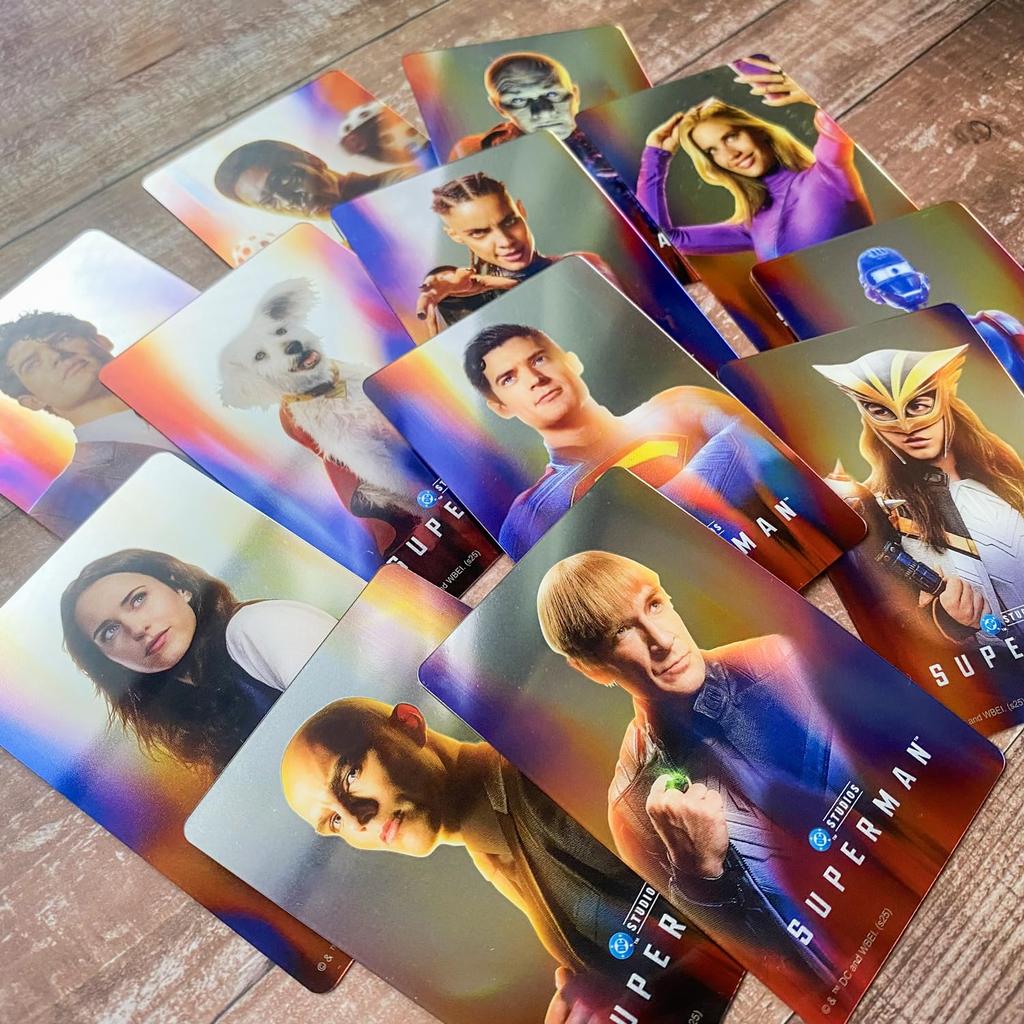 Superman Metallic Card Collection IJ304 (Complete)