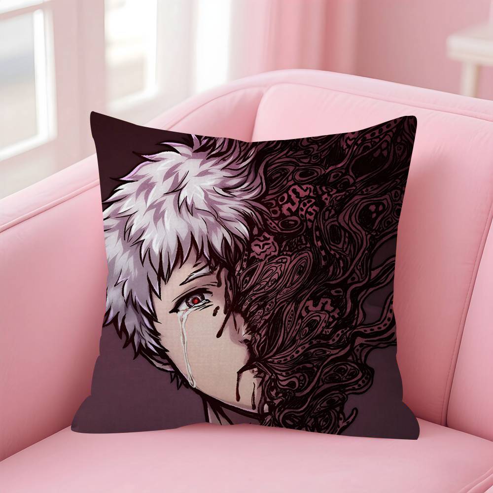 Anime The Summer Hikaru Died Cushion Cover 30x50 Polyester Sofa Cushions Decorative Throw Pillows Home Decoration Pillowcover