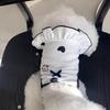 ins wind spring summer dog love waist suspender dress cat princess wind skirt teddy pet clothes